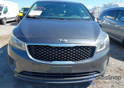 2017 Kia Sedona Lx из США, поврежденный, VIN KNDMB5C16H6269447